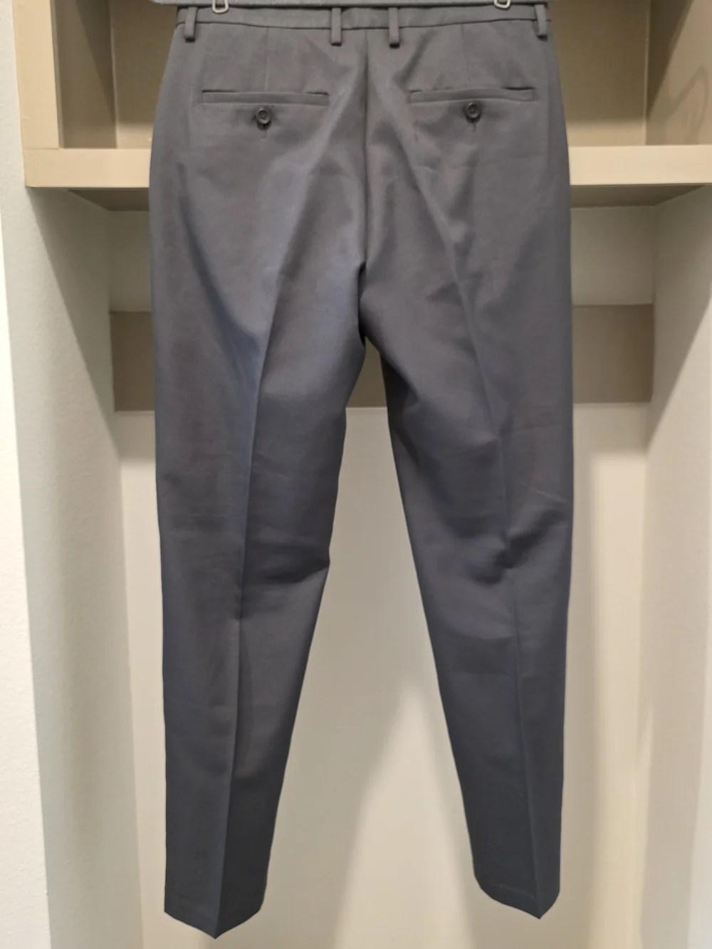 Louis Raphael Men’s Slim Dress Pants - Charcoal